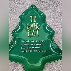 Rae Dunn “giving plate”
